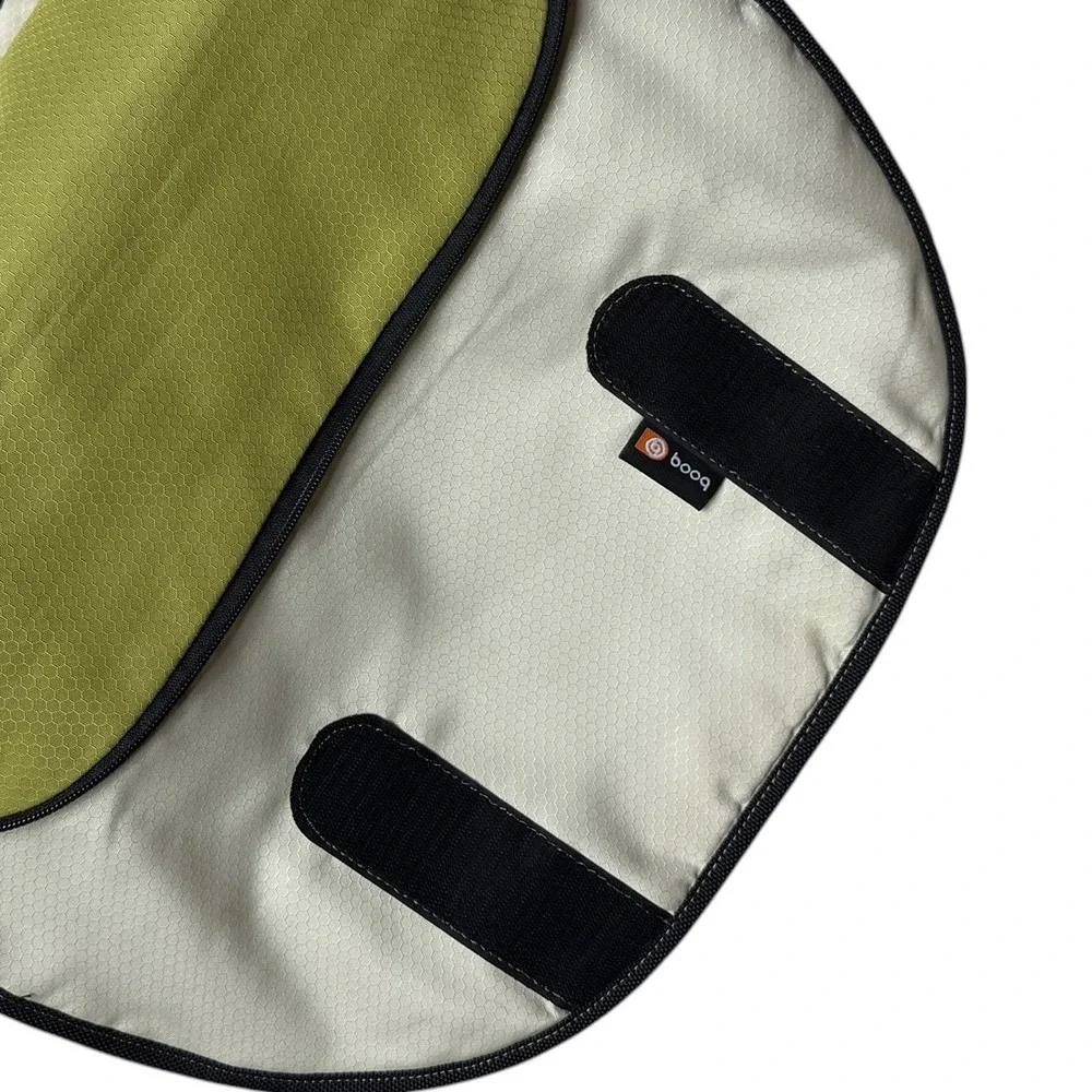 Booq Boa Nerve Laptop Messenger Bag Commute Bike Water Repellent Black/Green